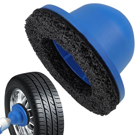 Amoladora De Buje Para Ruedas De Coche - Equipo De Limpieza De Llantas - Herramienta Robusta de Alta Resistencia para SUV, Furgoneta, Coche, Autocaravana y Vehículo