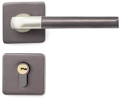 WBBAYDRFR Serrure de Porte intérieure à Aspiration magnétique silencieuse for Chambre à Coucher(Grey)