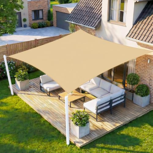 HENG FENG Toldo Vela Rectangular 5x5m, Arena