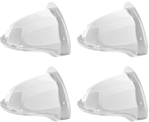 UKCOCO Outdoor Rain Cover Weatherproof Protection for Cctv Cameras - Durable Abs Material Easy Installation for Home and Office Use