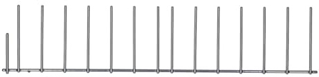 LUTH Premium Profi Parts Oberkorbeinsatz Tellerhalter kompatibel mit Beko 1751320900 für Geschirrspüler