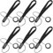 NJCXOLA Set de 6 Piezas Lens-Aid – Cordón con Clip Adhesivo para Tapa de Objetivos – con Clip Adhesivo Universal en Goma, Ideal para Canon, Nikon, Fuji, Tamron, Sigma, Olympus