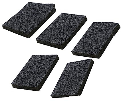 BESTYASH 5piezas Esponja De Esmeril Nano Esponja De Limpieza para Cocina De Eliminación De Manchas Estropajos De Nogal Negras