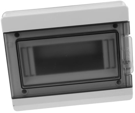 SHINEOFI Circuit Breaker Box for outside Distribution Box Plastic Enclosure for Wet Conditions Easy to Install in Gardens Construction Sites Temporary Facilities