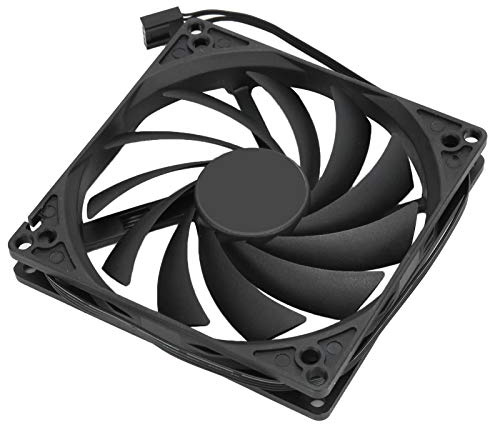 CHICIRIS Desktop Computer Thin CPU Radiator Fan 12V Speed Regulation PWM Cooler with Low Noise for Most Computer Cases