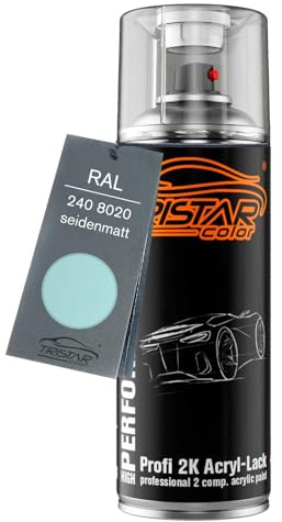 TRISTARcolor RAL 240 8020 Kristllblau satinato 2K acrilico bomboletta spray bomboletta a spruzzo vernice spray vernice a spruzzo 400 ml ad asciugatura rapida