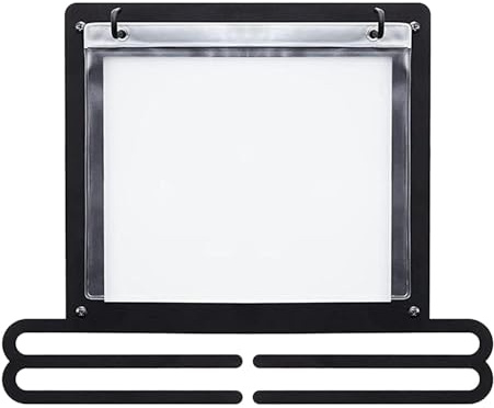 Oshhni de Pared para Correr, Colgador de, Soporte para dorsales de, Adorno de Metal para, Placa de Deportiva,