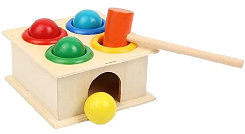 Bemonew Kinder Holz Hammer Spielzeug Pochen Bank präsentiert Spiel