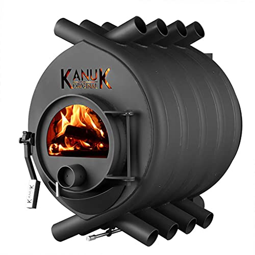 Warmluftofen Kanuk® Original 18 kW - Werkstattofen - Top Qualität - Zulassung für Deutschland, Österreich und Schweiz - BimSchV (ohne Seitenverkleidung, ohne Untergestell)