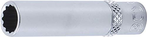 BGS 10708 | Douille pour clé, douze pans, longue | 6,3 mm (1/4) | 8 mm