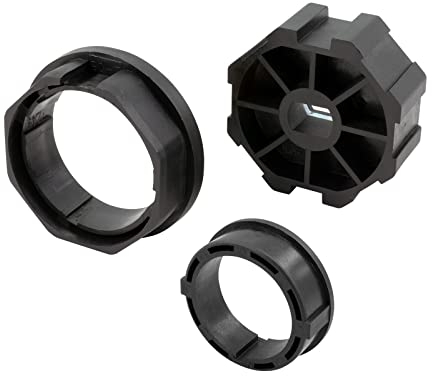 3T-MOTORS Adapter-Set 60mm 8-kant, für Rolladenmotor Serie 3T35, Adapter, Rollladenmotorzubehör, Rolladenzubehör für Rohrmotoren