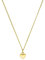 Purelei® Collana Heart Charm, Collana da donna in acciaio inossidabile, Collana resistente all'acqua con ciondolo a cuore, Lunghezza regolabile 50-55 cm, Regalo per donna (Oro)