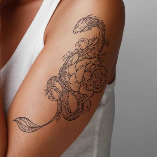 MyJagua Yong Tattoo 1-2 Wochen pflanzliche Tattoos Hautfreundlich Wasserabweisend Neue Tattoo-Technologie Kein Kleber
