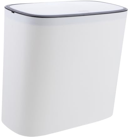 VILLFUL Cubo Basura Anti Perros Push Mesa De La 1 De Redondo Con Tapa De De Escritorio De De Coche Con Tapa De De Plástico De Con De Coche Residuos Mesa De La Cubo Basura Pequeño