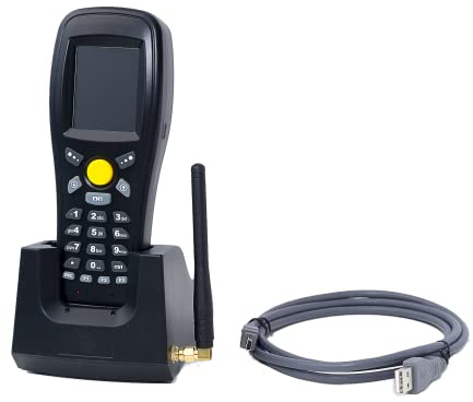 Datensammler mit Barcode-Scanner und Dockingstation, Speichermodus für bis zu 50.000 Codes, Inventarmodus, HDWR HD-PS8B
