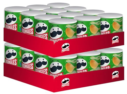 Pringles Sour Cream & Onion (2x 12x 40 g) – der unwiderstehliche Snack-Klassiker in der praktischen Dose – knackige Chips mit - und Zwiebel-Geschmack – Pop. Play. Eat.