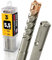 SDS Plus Hammerbohrer 4X Schneiden PGM Ø 5.5mm x 45mm - AMBOSS Werkzeuge SDS Crusher 4 - HM Betonbohrer Hartmetall Profi Bohrer 5.5 mm x 45 - Steinbohrer Stahlbeton Mauerwerk Ziegel Kalksandstein
