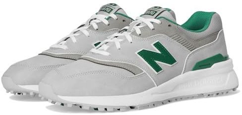 New Balance Golf Shoe Men's 997 SL, Charcoal/Gray 10 Wide