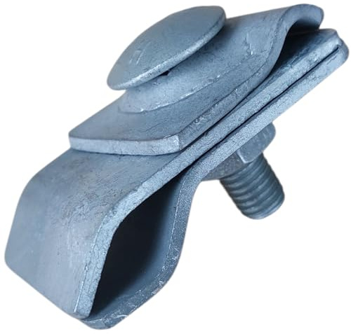 PAG Turbo GmbH - Dachrinnenklemme Dachrinnenhalter Anschlussklemme für Blitzschutz, Blitzableiter (feuerverzinkt) Art. Nr. BS9