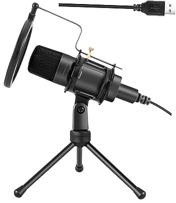 Artibetter Kondensatormikrofon Für Spiele Tisch-USB-mikrofon Mit Rauschunterdrückung Mikrofonset Für Pc Computer Live-übertragung Und Vorlesungen