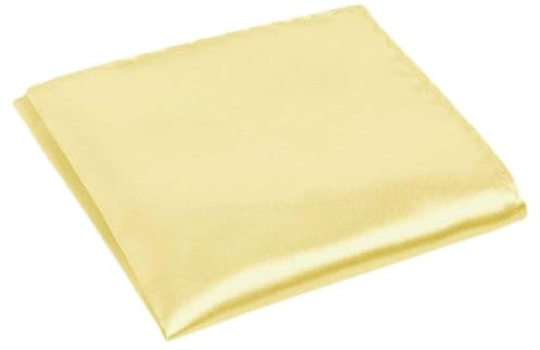 URAQT Mens Pocket Square Handkerchief, Soft Gents Hankies, 30 * 30cm | Premium Assorted Pocket Squares for Men and Women, Bright Satin Handkerchief for Grooms, Weddings, Prom, Celebration, Party
