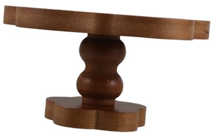 Ipetboom Plateau Décoratif Bois Plateau Aromathérapie sur Pied Organisateur de Bijoux pour Clés Bagues Petits Objets et Accessoires