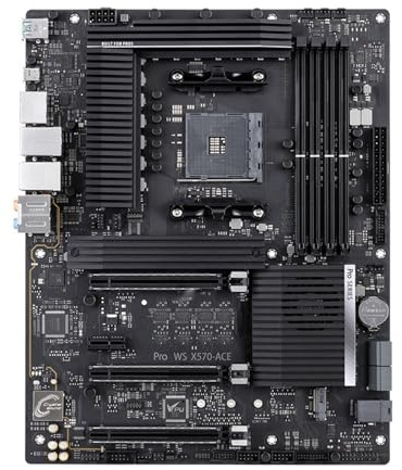 Fit For ASUS PRO WS X570-ACE X570 AM4 Motherboard For Ryzen 9/7/5 5900X 5800X3D 5600X CPU DDR4 M.2 HDMI Gaming Mainboard ATX motherboard