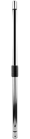 Lagomloot Staubsauger-Verlängerungsrohr, 32 mm Teleskop-Metallstab für Haushaltsreinigung, verstellbarer Silberschlauch, kompatibel mit den meisten Staubsaugern