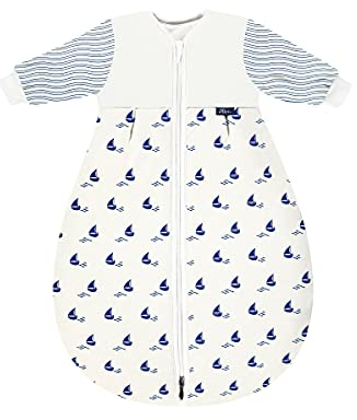 Alvi Schlafsack Mäxchen Thermo mit Arm | Babyschlafsack Außensack mit Arm | Winterschlafsack 3,0 TOG