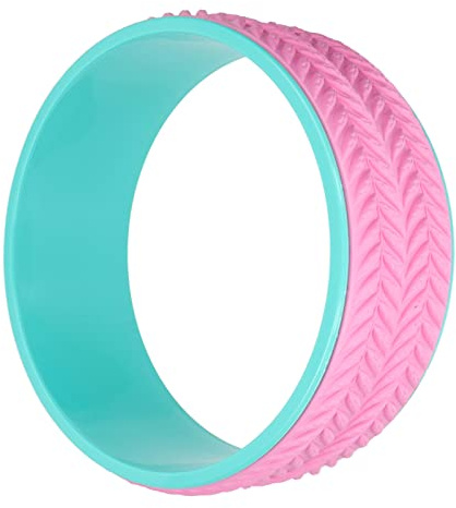 Portable Yoga Wheel Tool, High Strengthen Soft Back Massage Wheel Roller Tool for Correcting Posture Accessory