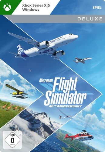 Microsoft Flight Simulator 40th Anniversary - Deluxe Edition | Xbox & Windows 10 - Download Code