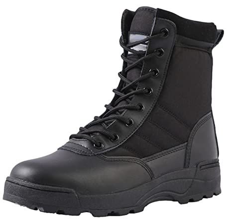 Botas de moto para hombre, botas de desierto, a la moda, de color sólido, con cordones, a media pantorrilla, para otoño, invierno, botas para hombre, bonitas botas de calle al aire libre, cómodas para