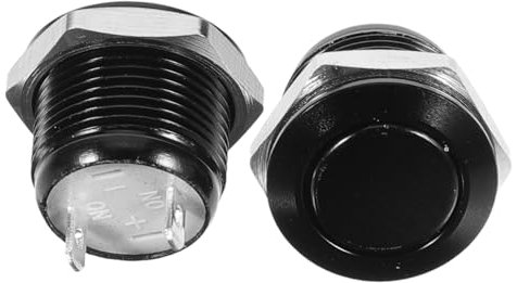 BELLIFFY 2stücke Druckknopf Mit Led Licht Kurzzeitiger Flache Für Boote Und Haushaltsgeräte