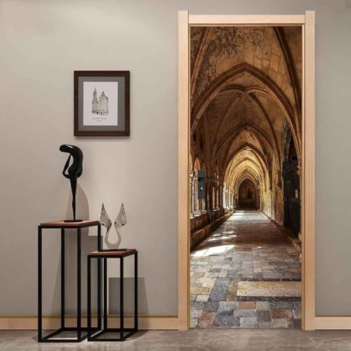 Türaufkleber Türtapete Türbilder Türposter Selbstklebend 3D 85 X 215 Cm Pvc Wasserdicht Abnehmbare Wandbilder Für Schlafzimmer Haus Bad Wc Büro Dekoration - Türwandaufkleber -213139-42888