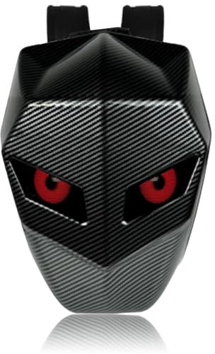 Xiuganpo LED-Motorrad-Rucksack, programmierbarer Vollfarbbildschirm, Motorradgepäck für Herren, App-Connect, verstellbar und Hartschale, Reitrucksack, Laptoptasche