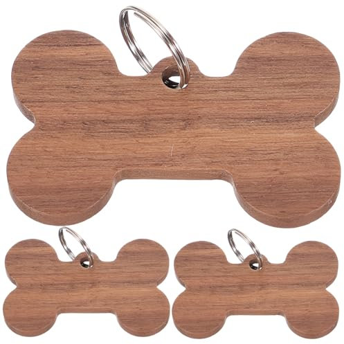 VANZACK 3stücke Personalisierte Hundemarken Aus Gravierbare Haustier-id-tags Kreative -katzenschilder Für Hunde Und Katzen Zur Vermeidung Von Verlust