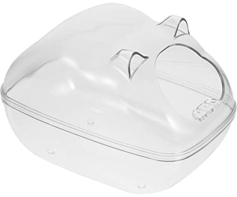 TOYANDONA Toilettes pour Hamster Récipient Transparent pour Petit Animal Récipient De Toilette pour Animal