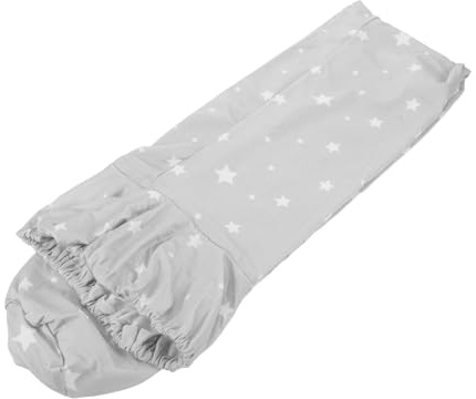 MAGICLULU Housse de Protection Anti-poussière pour Ventilateur Tour Électrique Respirant Imperméable et Facile à Installer Protection pour Ventilateurs Sur Pied Verticaux Gris à Motifs Moyen