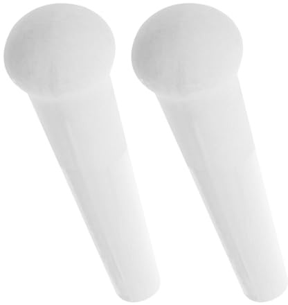 Gadpiparty 2 Stück MöRser StößEl Ersatz, Keramik Stößel Set Porzellan Stab für Küchen Knoblauch Stampfer Medizinpestle Gesunde Reinigung Nachhaltig