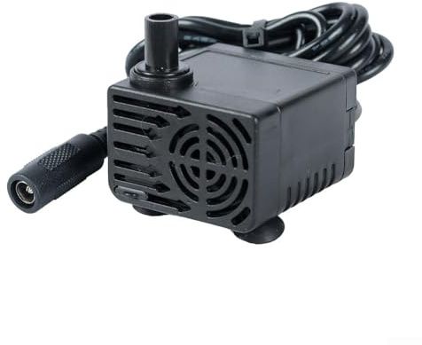Bomba de agua sumergible ultra silenciosa, sin escobillas, 5 W DC12 V, alimentación USB, para acuario pecera, refrigeración y humidificador, circulación de bajo ruido