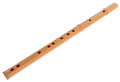 NIYANGLE Harz Blockflöte Drei Stück Abnehmbar F Stimmung Flaches Mundstück Holzblasinstrument für Anfänger Schüler