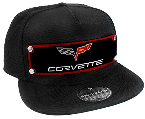 Buckle-Down mäns snapback - C6 Corvette logo röd/svart/grå/vit hatt, flerfärgad, one size UK