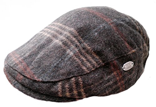 Herrenmützen Sportmütze Schiebermütze Flatcap Wintermütze Herrenhüte (Braun/Multicolor)