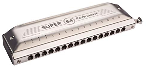 HOHNER Mundharmonika, Super 64 Performance, chromatisch