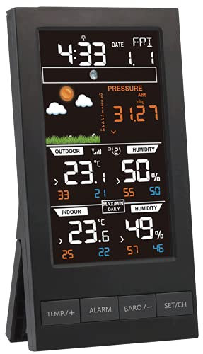 Aercus Instruments WeatherSpy Multichannel Colour Desktop Weather Station