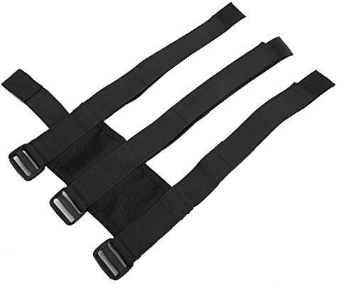 Cinturino per estintore, cinturino regolabile per cintura di fissaggio per estintore per auto auto adatto per Wrangler TJ YJ JK CJ(Nero)