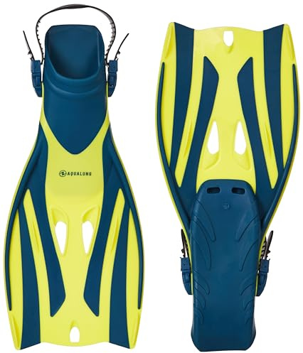 Aqualung Fizz Flosse Petrol Yellow L/XL