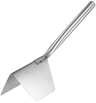 sourcing map Outside Corner Trowel 2.4 Inch Drywall Corner Tool Stainless Steel Corner Knife