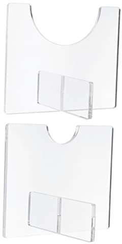 BESPORTBLE 2 Stück Baseballschläger Displayhalter Horizontales Rack Für Sammler Sicher Und Transparent Für Baseball Enthusiasten Für Präsentation Von Schlägern