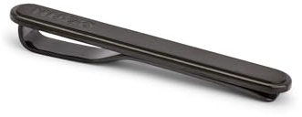 HUGO Herren E-CLASSIC-TIE Ovale Krawattennadel mit Logo-Gravur Schwarz001 Stck
